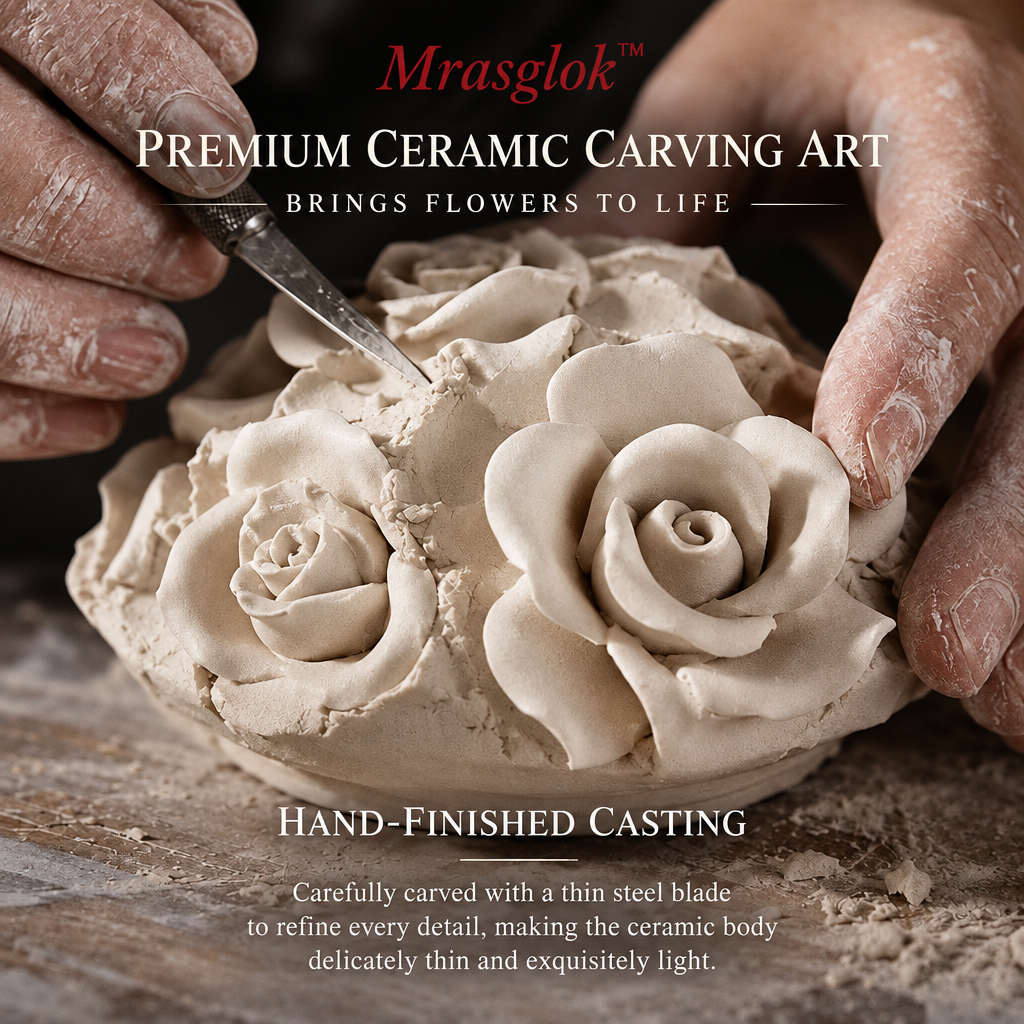 Sunday Flower Market – Sculptural Rose Bouquet Scented Candle & Floral Home Decor