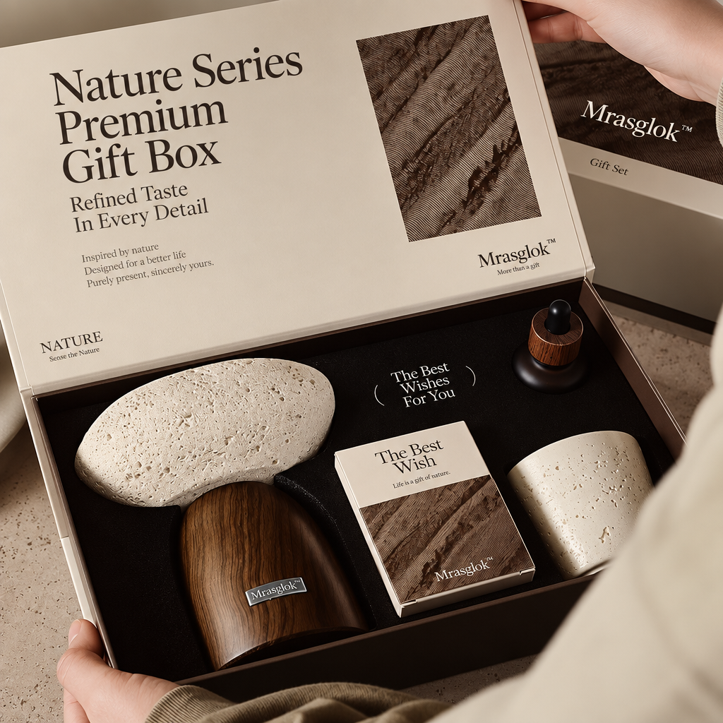 Wildflower Escape – Mountain-Inspired Aroma Stone Diffuser & Botanical Home Fragrance Gift