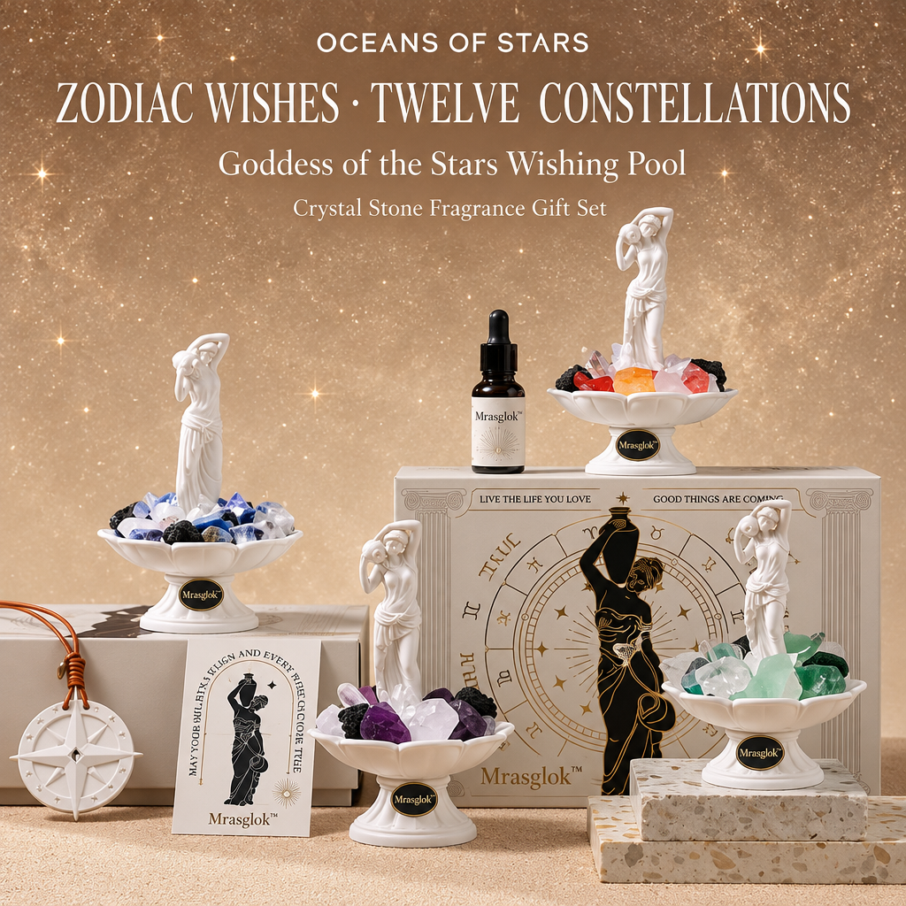 Written in the Stars – Zodiac Aroma Stone Diffuser & Astrology-Inspired Fragrance Gift