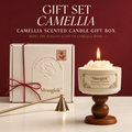 Camellia Reverie – Elegant Floral Scented Candle Gift Box & Luxury Home Fragrance