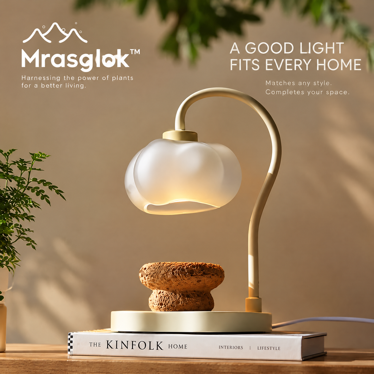 Cloud Nine – Minimalist Cloud-Shaped Candle Warmer Lamp & Modern Bedroom Decor