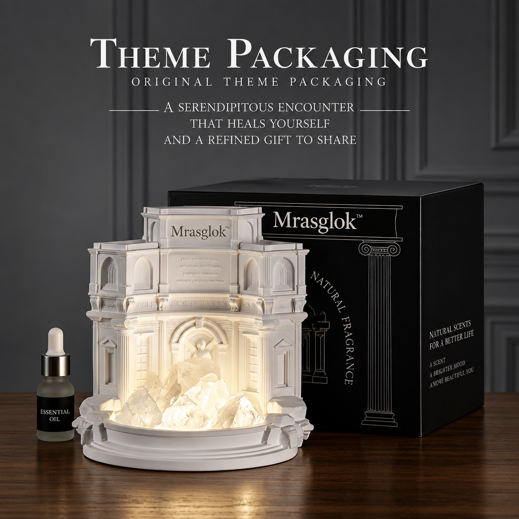 The Roman Fountain – Vintage-Inspired Architectural Aroma Stone Diffuser & Decorative Sculpture