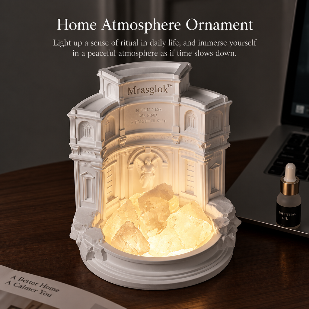 The Roman Fountain – Vintage-Inspired Architectural Aroma Stone Diffuser & Decorative Sculpture