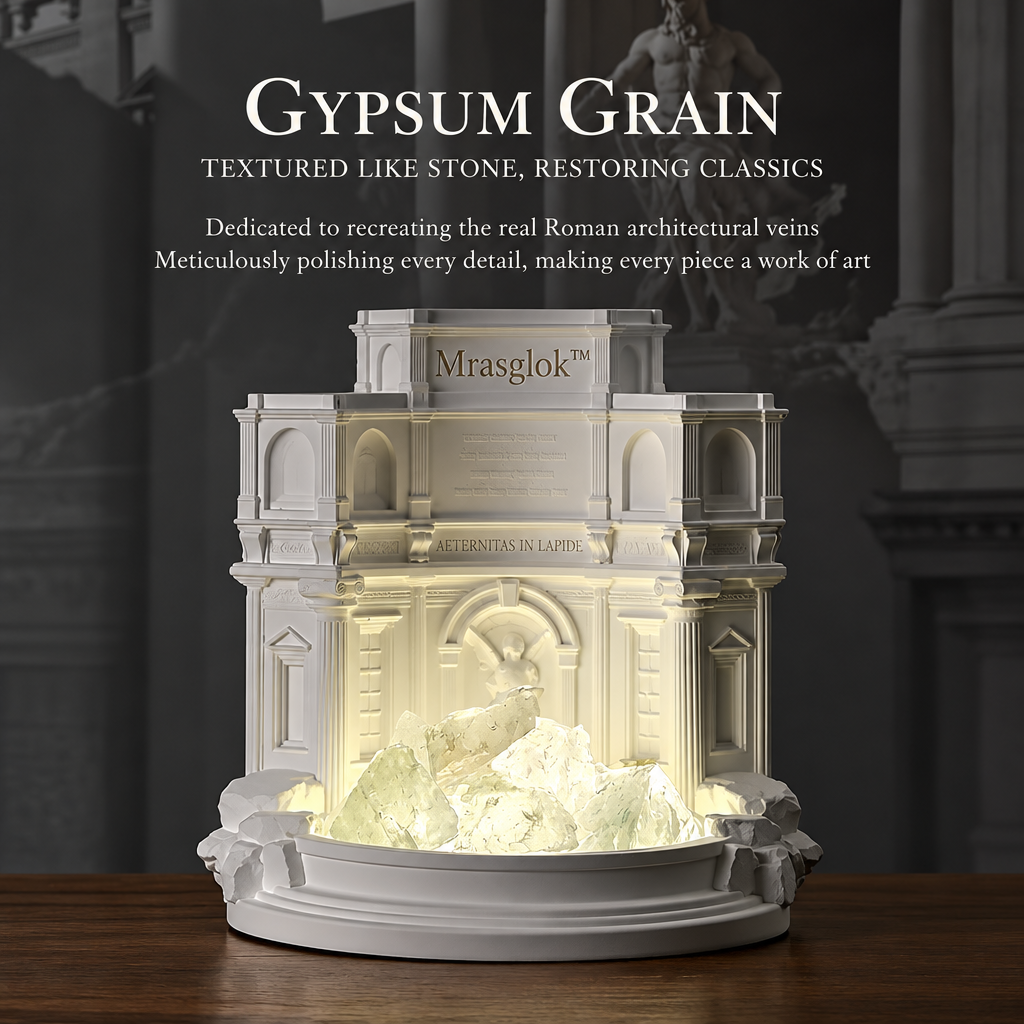 The Roman Fountain – Vintage-Inspired Architectural Aroma Stone Diffuser & Decorative Sculpture